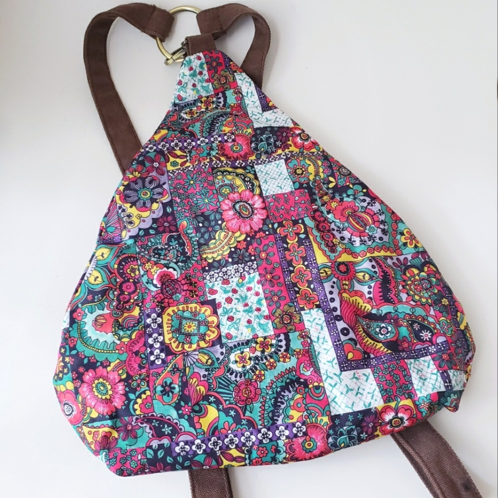 Black Butterfly Floral Soft lightweight Backpack